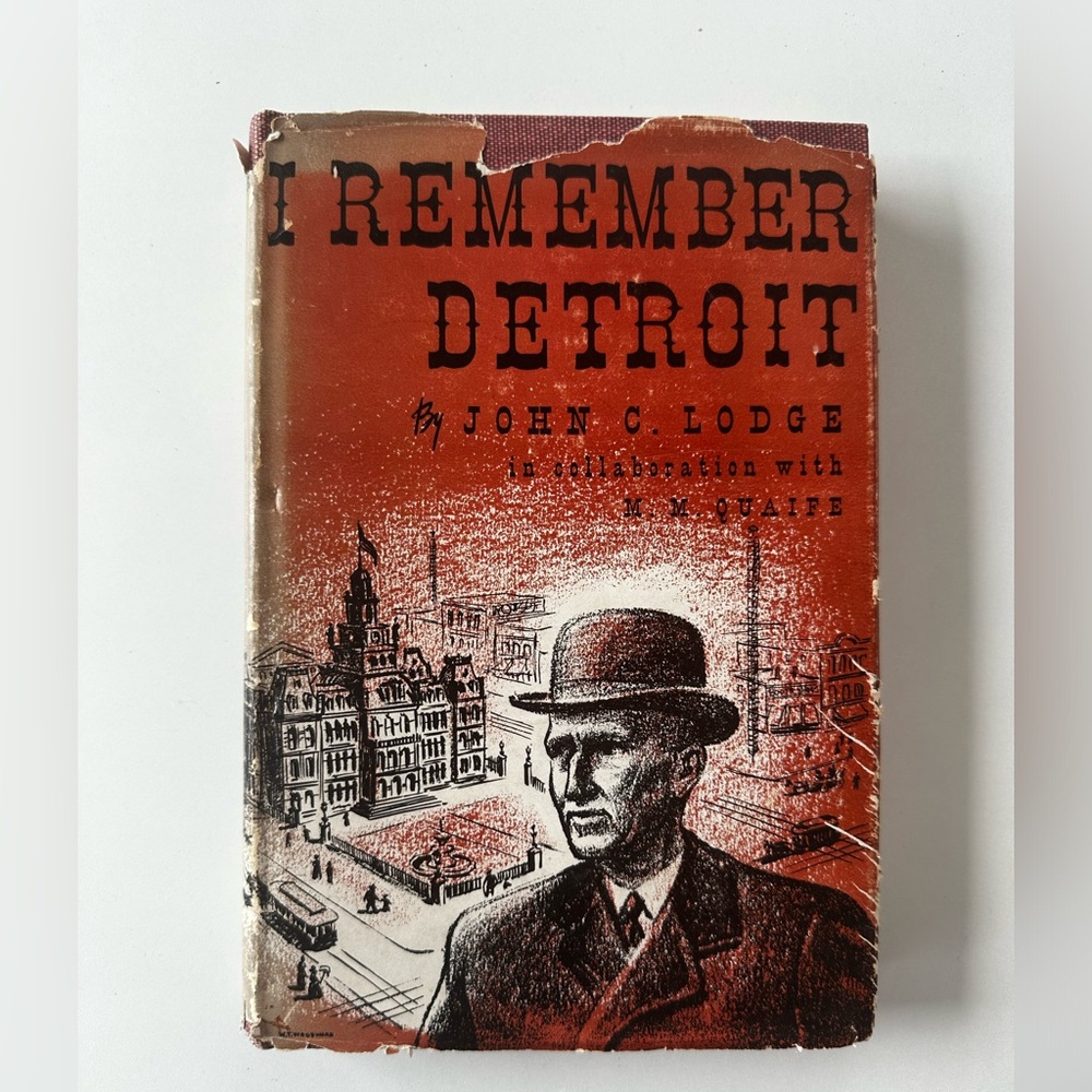 I Remember Detroit Hard Cover Book